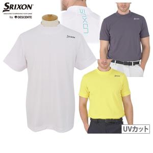 ハイネックシャツ メンズ スリクソンbyデサント SRIXON by DESCENTE 2024 春夏 新作 ゴルフウェア rgmxja11｜t-on