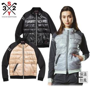 ブルゾン レディース エスワイサーティトゥ バイ スィートイヤーズ ゴルフ SY32 by SWEET YEARS GOLF 日本正規品 2022 秋冬 新作 ゴルフウェア syg-22a14w