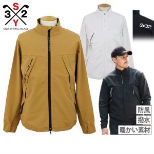 【30％OFFセール】ブルゾン メンズ SY32 by SWEET YEARS GOLF エスワイサーティトゥ バイ スィートイヤーズ ゴルフ 日本正規品  ゴルフウェア｜t-on