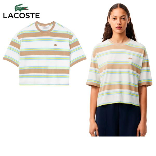 【50％OFFセール】Tシャツ レディース ラコステ LACOSTE 日本正規品 tf3363-10