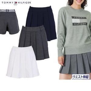 【30％OFFセール】キュロット レディース トミー ヒルフィガー ゴルフ TOMMY HILFIGER GOLF 日本正規品   ゴルフウェア　thla355｜t-on