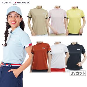 ハイネックシャツ レディース トミー ヒルフィガー ゴルフ TOMMY HILFIGER GOLF 日本正規品 春夏 新作 ゴルフウェア thla428｜t-on