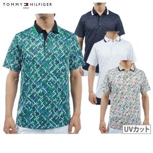 ポロシャツ メンズ トミー ヒルフィガー ゴルフ TOMMY HILFIGER GOLF 日本正規品 2024 春夏 新作 ゴルフウェア thma409｜t-on