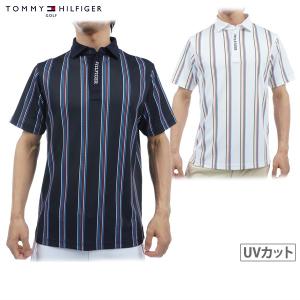 ポロシャツ メンズ トミー ヒルフィガー ゴルフ TOMMY HILFIGER GOLF 日本正規品 2024 春夏 新作 ゴルフウェア thma417｜t-on