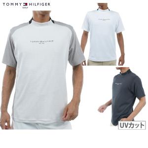 ハイネックシャツ メンズ トミー ヒルフィガー ゴルフ TOMMY HILFIGER GOLF 日本正規品 2024 春夏 新作 ゴルフウェア thma431｜t-on ゴルフウェア