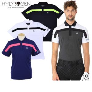 【30％OFFセール】ポロシャツ メンズ ハイドロゲン ハイドロゲンゴルフ HYDROGEN GOLF 日本正規品 ゴルフウェア 551-20440001k