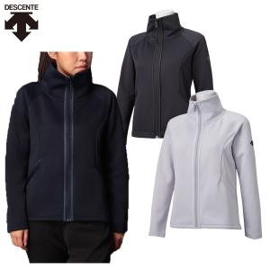 【送料無料キャンペーン?】 最新モデル⛳️新品レディースL デサントゴルフ LUXEトリコットジャケット白 - ウエア(女性用)