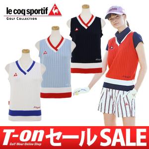 ニットベスト レディース ルコックスポルティフ ゴルフ le...