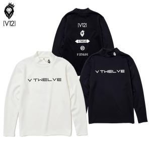 ハイネックシャツ メンズ V12 ゴルフ ヴィ・トゥエルブ  ゴルフウェア v122220-ct03-m