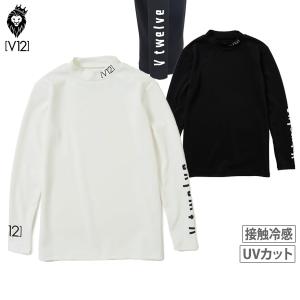V12 - coco 未使用品 ヴィ・トゥエルヴ V12 メンズ 長袖シャツ S 白 ホワイト モックネック ハイネック 春秋 カジュアルゴルフドットコムby PALM SPRINGSにV12［ヴィ