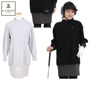 新品　ランバンスポール 　リバーシブル　中綿　ロング　ワンピース　ベスト　黒　L 新品 ランバンスポール リバーシブル 中綿 ロング ワンピース ベスト