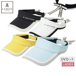 サンバイザー レディース ランバン スポール LANVIN SPORT 日本正規品 2024 春夏 新作 ゴルフ vlx0351c2｜t-on