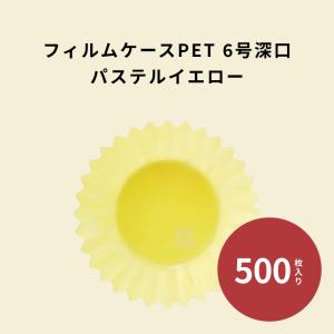 フィルムケース PET 6号深口 パステルイエロ...の商品画像