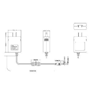 ACアダプタ 15V 1.2A APS318-...の詳細画像2