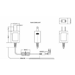 ACアダプタ APS312-0620 6V 2...の詳細画像1