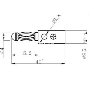 バナナ端子 プラグの詳細画像2