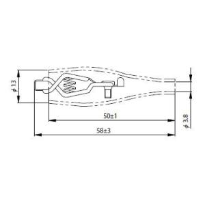 C-501S バッテリークリップの詳細画像1