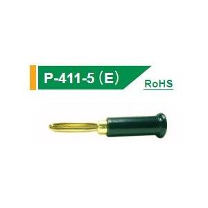 P-411-5(E) 【金メッキ】バナナプラグ (全６色)｜t-parts