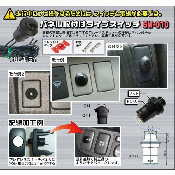 プッシュスイッチ・パネル取付タイプ(SW-010) ケーズシステム