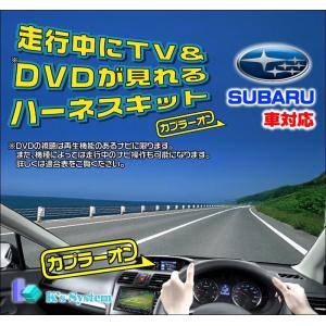 レガシィ BM9/BR9 H22.6〜H24.4 SUBARU G-BOOK対応 HDDナビ マッキントッシュ 10スピーカー 走行中 テレビが見れるテレビキット(TVF-020)｜t-plaza