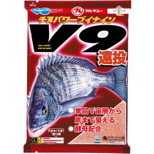 配合エサ　マルキュー　チヌパワー V９遠投　024710