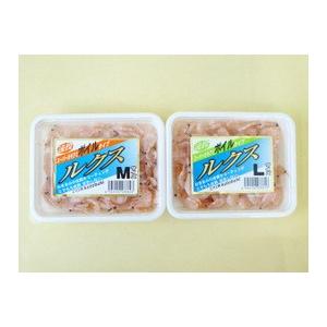 冷凍エサ　ルクス　ボイル（M・L）　オキアミ　ツケエサ　不凍加工　☆ポイント全額払い不可　M　033623　L033616