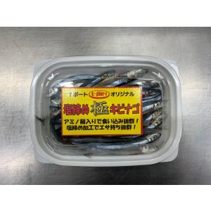 冷凍エサ　オリジナル　塩締め　極キビナゴ　タチウオテンヤ　海上釣堀