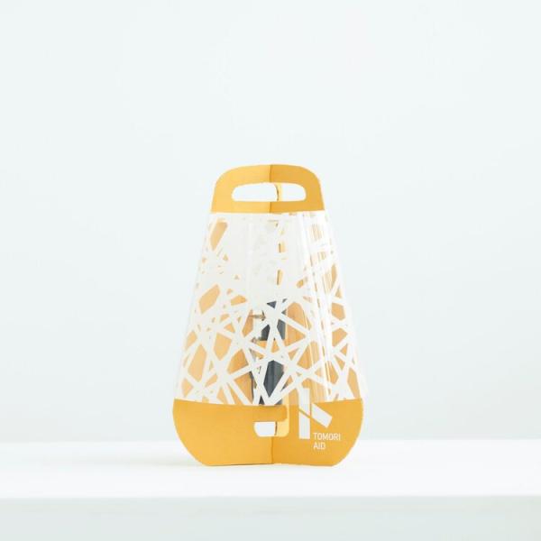 TOMORI AID 懐中電灯セット イエロー YUJI YANAGISAWA DESIGN