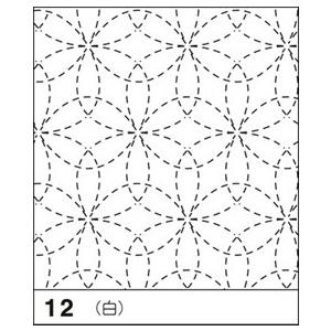 刺し子 花ふきん 布パック オリムパス 花刺し 白 伝統柄 図案 12 Op Shn W 12 刺し子 こぎん材料 セイカ堂小売部 通販 Yahoo ショッピング