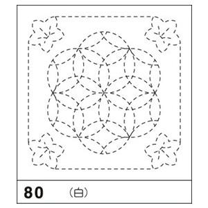 刺し子 花ふきん 布パック オリムパス 桔梗と花刺し 白 和柄 図案 80 Op Shn W 80 刺し子 こぎん材料 セイカ堂小売部 通販 Yahoo ショッピング