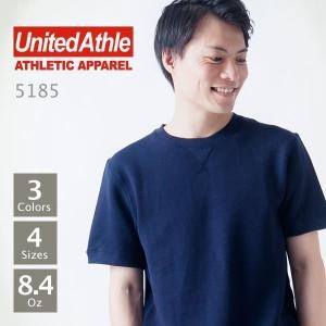 スウェット 半袖 無地 メンズ 裏毛 United Athle(ユナイテッドアスレ) 8.4オンス フレンチテリー ショートスリーブスウェット 518501