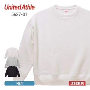トレーナー メンズ 長袖 United Athle ユナイテッドアスレ 10.0オンス T／C ビッグシルエット クルーネック スウェット 5627-01 男女兼用 上 トップス M L XL