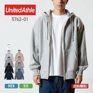 パーカー メンズ 無地 United Athle ユナイテッドアスレ 12.0オンス ヘヴィーウェイト スウェット フルジップ パーカ 5762-01 スウェット あったか S M L XL XL