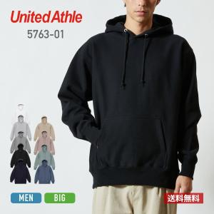 パーカー メンズ 長袖 United Athle ユナイテッドアスレ 12.0オンス ヘヴィーウェイト スウェット プルオーバー パーカ 5763-01 白 黒 ネイビー グレー S-XXL