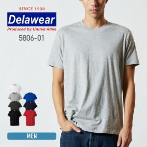 tシャツ メンズ 無地 delawear デラウェア 4.0オンス プロモーションTシャツ 5806 5806-01 スポーツ ダンス カラフル 運動会 文化祭 イベント XS-XL