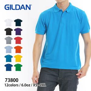 ポロシャツ 半袖 メンズ 無地 GILDAN(ギルダン) 6...