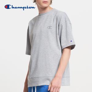 ドライ Tシャツ メンズ 半袖 無地 Champion チャンピオン Tシャツ アクションスタイル C3-P358 吸汗 速乾 スポーツ  トレーニング 黒 白 グレー 青 など M L XL｜t-shirtst