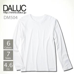 長袖Tシャツ メンズ ロンT ロンティー 無地 DALUC(...