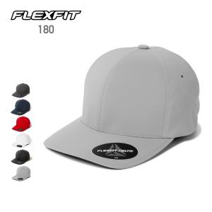 FLEXFIT フレックスフィット DELTAキャップ 180 軽量 ドライ スポーツ メンズ レディース ワンポイント シンプル デルタ 黒 白 紺 雨具 釣り アウトドア フェス｜t-shirtst