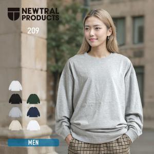 Tシャツ メンズ 無地 NEWTRAL ニュートラル 5.6oz Standard Essentials LS/T 209 ユニセックス トップス 長袖 ロンT 綿 コットン シンプルカラバリ豊富 S-XXL