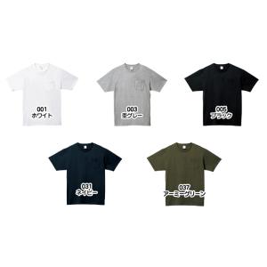 Tシャツ ポケット付き メンズ 半袖 無地 厚...の詳細画像4