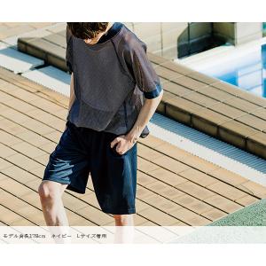 ハーフパンツ メンズ レディース ドライ 吸汗...の詳細画像3