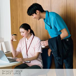 ポロシャツ メンズ 半袖 レディース ボタンダ...の詳細画像1
