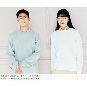 トレーナー メンズ レディース 無地 8.4オ...の詳細画像2