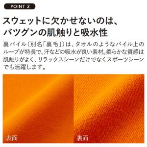トレーナー メンズ レディース 無地 10オン...の詳細画像4