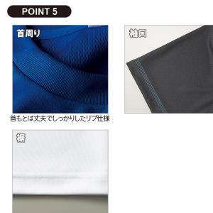Tシャツ メンズ レディース ドライ 速乾 半...の詳細画像3