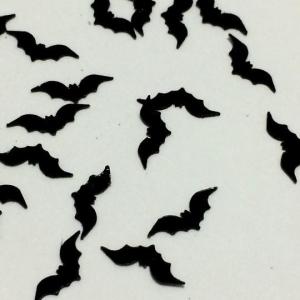 コウモリのホログラムA/ブラック/蝙蝠/ネイル/デコパーツ/レジン｜t-shuffle