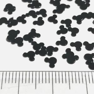 ねずみのホログラムI ブラック 黒 レジン封入...の詳細画像2