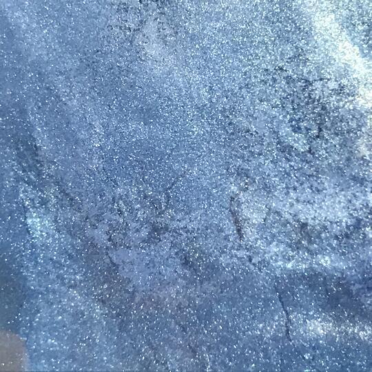 パール顔料パウダー シンフォニーブルー オーロラ 青 超微粒子 着色剤 レジン ネイル コルク瓶入り...