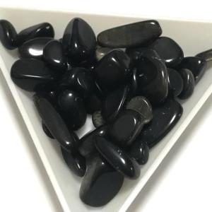 ゴールデンシャイン オブシディアン さざれ 中粒 100g 天然石 チップ